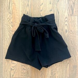 3.1 Phillip Lim Black High Waist Shorts
